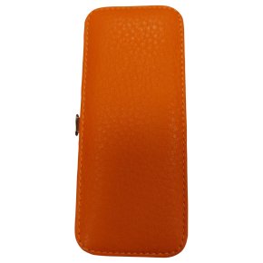 HAMMANN Maniküre Etui Kalbleder chervo orange